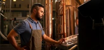 Visite de la culture d’houblons et de la brasserie